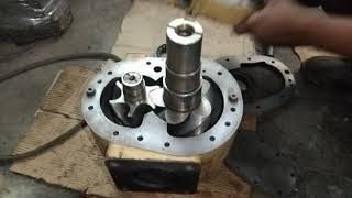 Screw Compressor  Parts Assembly and working  screw compressor parts and function [upl. by Ahsinod183]