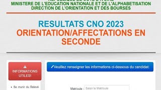 Rentrée Scolaire 20232024 Consulter Les Résultats Orientations En 6ᵉ Et 2nde Inscription En Ligne [upl. by Aklog]