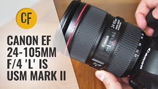 Old vs New Canon EF 24105mm f4 IS USM L ii lens review and comparison video [upl. by Eeldivad]