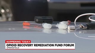 Opioid Recovery Remediation Fund forum taking place in Springfield [upl. by Jobina]