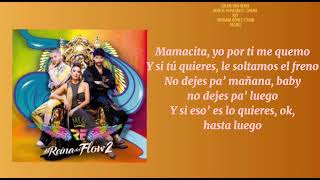 Calentura “Remix”  Irma el Huracán ft Drama Key “Letra” Mariana Gomez amp Juan Palau [upl. by Jos159]