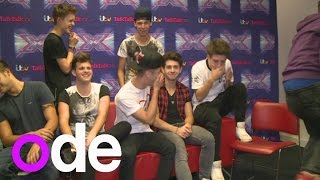 X Factor Stereo Kicks on whos single chatup lines and One Direction [upl. by Akinnej]