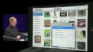 Apple iPad Steve Jobs Keynote Jan 27 2010 Part 3 [upl. by Story189]