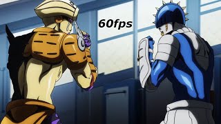 Gold Experience vs Sticky Fingers Giorno vs Bucciarati 60fps [upl. by Herbert323]