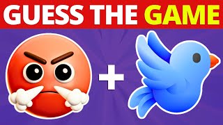 Guess The Game By Emojis Emoji Game Challenge [upl. by Yesmar]