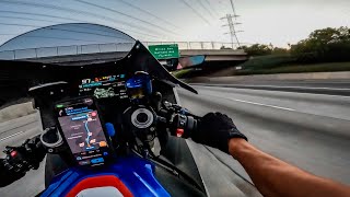 JE DÉBARQUE À LOS ANGELES EN S1000RR  🇺🇸 [upl. by Haduhey]