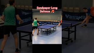 Sandpaper Long Distance Defence sandpaper swedenopen pinkponk pingpong [upl. by Nauhs]