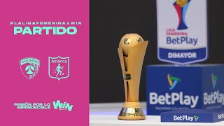 LA EQUIDAD VS AMÉRICA  LIGA FEMENINA BETPLAY DIMAYOR 2024 [upl. by Annaillil]