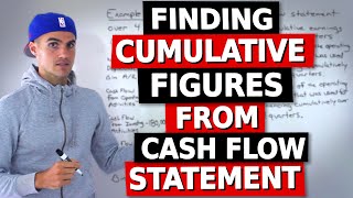 FIN 300 Lab 1 Ryerson  Finding Cumulative Figures from Cash Flow Statement Corporate Finance [upl. by Valery]