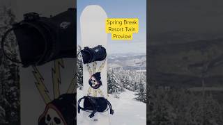 Spring Break Resort Twin Preview  snowboarding [upl. by Yentnuoc]