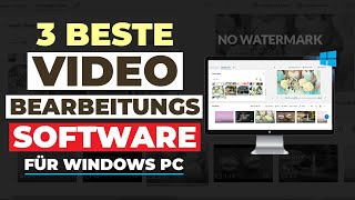 Die 3 besten kostenlosen Videobearbeitungsprogramme für Windows PC [upl. by Eiznyl]