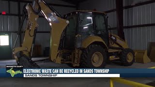 Ewaste recycling available in Sands Township this weekend [upl. by Joappa313]