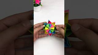 DIY Origami AntiStress Toy  Cute and Easy Paper Craft Tutorial [upl. by Maison651]