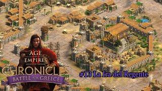 La Ira del Regente  Ep 13  Difícil  Age of Empires II  DE Chronicles Battle for Greece [upl. by Ynottirb63]