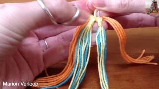 Finishing a woven band part 1 [upl. by Sotnas]