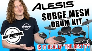 Alesis Surge Mesh Kit review  The best intermediate kit Double bass pedals [upl. by Odlauso]