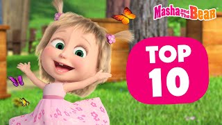 Masha and the Bear 2024 🏖️ TOP Summer Episodes ☀️ Best episodes cartoon collection 🎬 [upl. by Nnaarual]