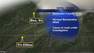 Grundy man dies in singlevehicle crash in Dickenson Co VA [upl. by Suzanna628]