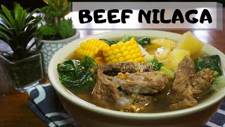 BEEF NILAGA RECIPE  NILAGANG BAKA  FOODNATICS [upl. by Ydnih]