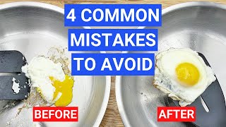 Food Sticking to Stainless Steel Pans 4 Common Mistakes to Avoid [upl. by Carnay]