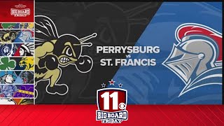 Big Board Friday Week 1 Perrysburg vs St Francis [upl. by Eilloh131]