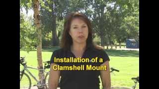 How to install a bicycle seat using a clam shell mount [upl. by Lebatsirhc166]