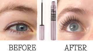 REVIEW Maybelline Lash Serum  Testing the Maybelline Lash Sensational Boosting Serum  drugstore [upl. by Gabriela310]