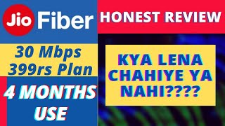 Honest Review  JIO FIBER 30 MBPS 399 Rs Plan  Tech spotter [upl. by Per]