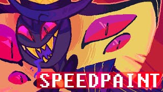 SPEEDPAINT Sir Pentious Hazbin Hotel [upl. by Llerdnad]