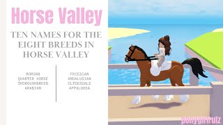 Horse Valley Name Ideas For Your Horses [upl. by Salvatore489]