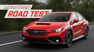 2022 Subaru WRX  MotorWeek Road Test [upl. by Demmer819]