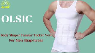 Vest Undershirt Slimming Tummy Tucker Lift Body Shaper for Men Tummy Control Vest [upl. by Aihsinat]