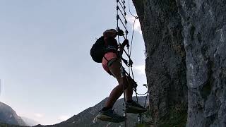 Via Ferrata Mojstrana  Kranjska Gora Slovenia [upl. by Harutek912]