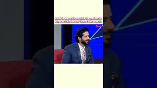 Danish taimoor in mazak raat Talking about Actors❤Imran Ashraf😍 [upl. by Halullat]