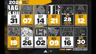 Grambling Presents 2024 Football Schedule Made with Clipchamp [upl. by Newhall622]