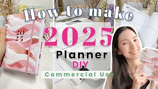 DIY 2025 Planner  Tutorial [upl. by Dlabihcra]