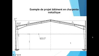 Chiffrage dun bâtiment en charpente métallique part 1 offre technique détails matériels [upl. by Prue]