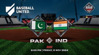 Pakistan vs India Live Stream Nov 8  2024 Baseball United Arab Classic [upl. by Adla]