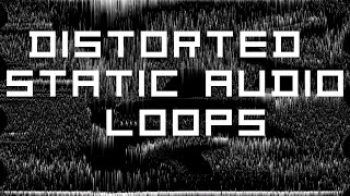 Distorted Static Sound Effect Loops Royalty Free  floraphoniccom [upl. by Felix]