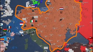 Dutch Empire Timelapse  Nations Roleplay 2 [upl. by Dublin]