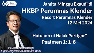 Khotbah Kepala Departemen Koinonia  Pdt Dr Deonal Sinaga  HKBP Perumnas Klender  Minggu Exaudi [upl. by Hsima]