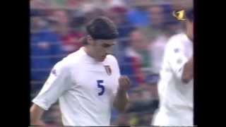 MIGLIORI DIFENSORI  Nesta e Cannavaro EURO 2000 [upl. by Oniram]