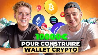 Il me confie 10 000€ pour construire son wallet crypto  Jai carte blanche [upl. by Aleacim]