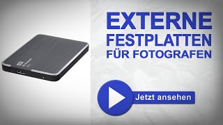 Externe Festplatten für Fotografen [upl. by Attej560]