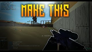 HOW TO MAKE A GOOD ROBLOX PHANTOM FORCES THUMBNAIL [upl. by Aenad]