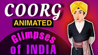 COORG  Glimpses of india part2🔥 Animated english class 10 [upl. by Stockton]