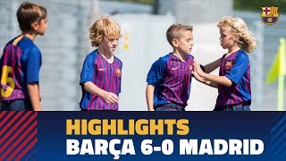 HIGHLIGHTS Barça U10 A 60 Real Madrid [upl. by Abbye]