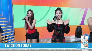 TWICE ON THE TODAY SHOW  I GOT YOU [upl. by Adnauqahs]