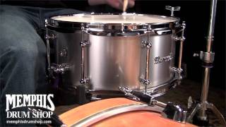 Dunnett Classic 14 x 65 Titanium Snare Drum  Raw Finish 6514TIR [upl. by Ahsitan909]