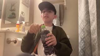 Toilet Taste Testing episode 1  Mtn Dew Pitch Black [upl. by Naerb]